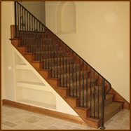 Wrought Iron Stair Railing Sacramento