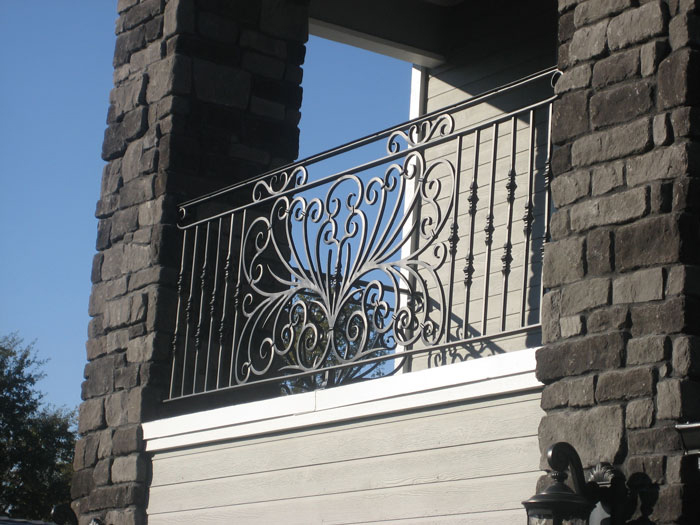 Wrought iron Balcony Railings